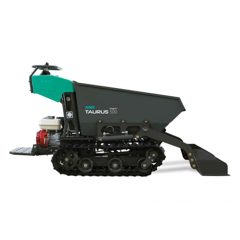 Mini-transporteur TAURUS 500 CP-B5 HONDA benne et pelle - IMER - 1108004