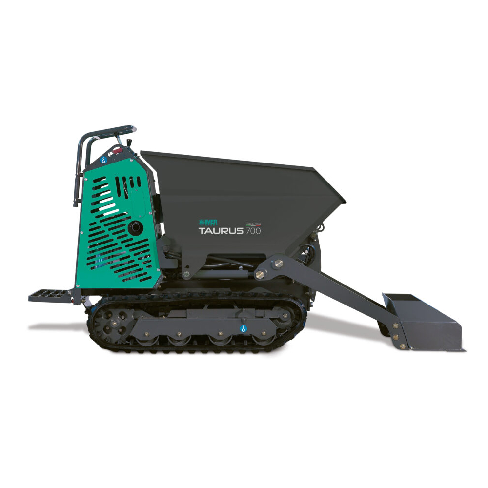 Mini-transporteur TAURUS 700 HT CPE-B8AE essence benne + pelle + voie variable - IMER - 1108067
