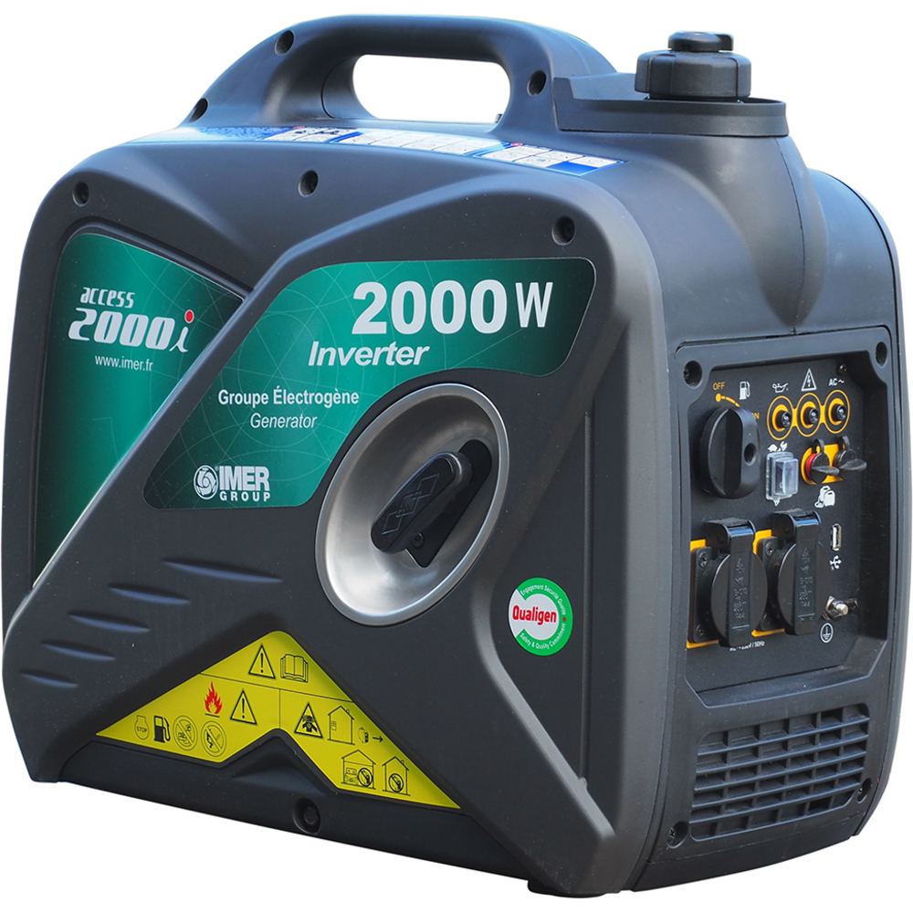 Groupe électrogène portable inverter 2 kW ACCESS 2000i essence IMER 200000004