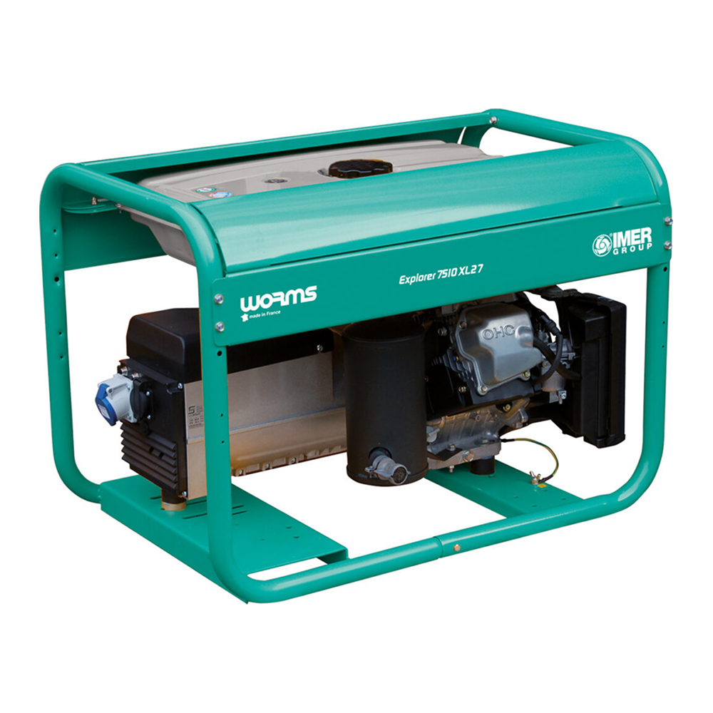 Groupe électrogène EXPLORER 7510XL27 AVR de N/S + DIFF - IMER - 2V0000026.1
