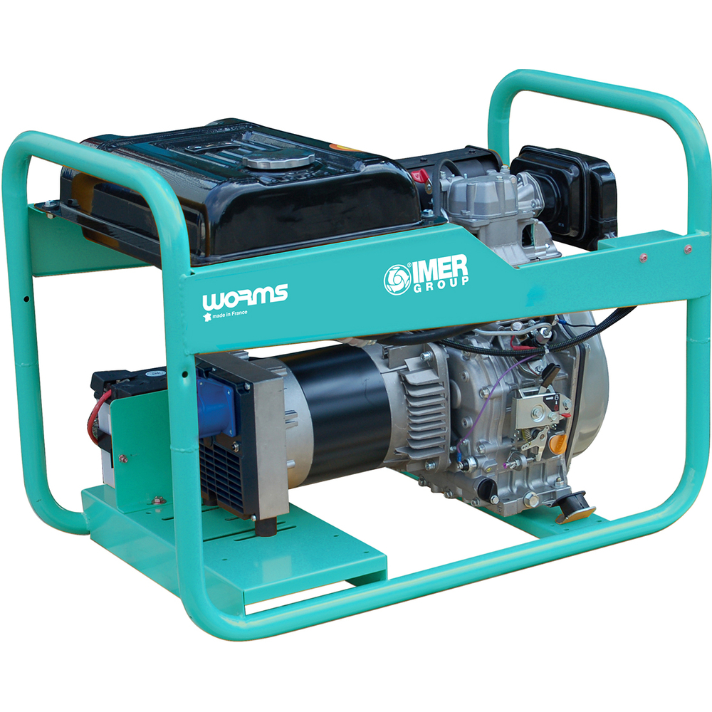 GROUPE ÉLECTROGÈNE WORMS DIESEL 6,4KVA MASTER 6010DXL15 - 200000054