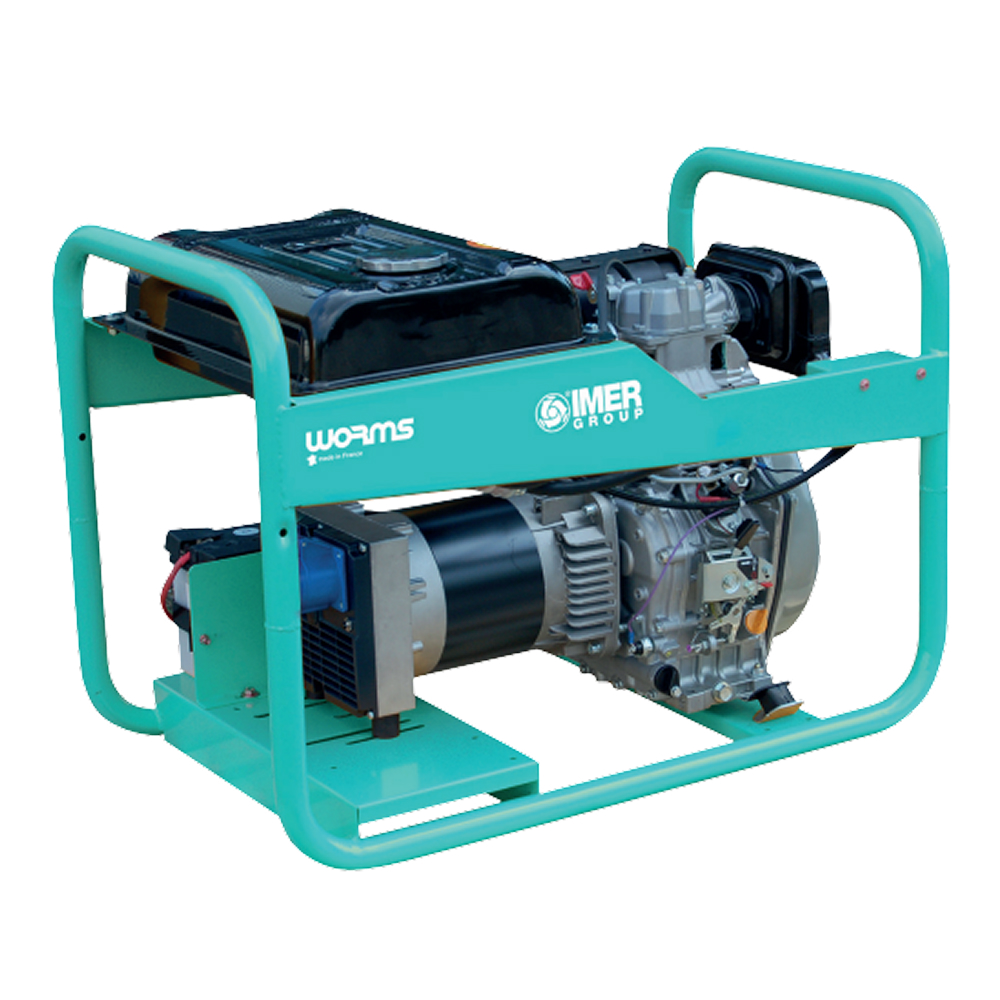 Groupe électrogène MASTER 6010 DXL15 YN DE + AVR - IMER - 2V0000054.2