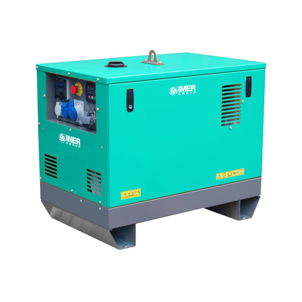 Groupe électrogène SILENTSTAR 6000D MONO YN V3 + AVR + Horloge - IMER - 2V0001000.1H