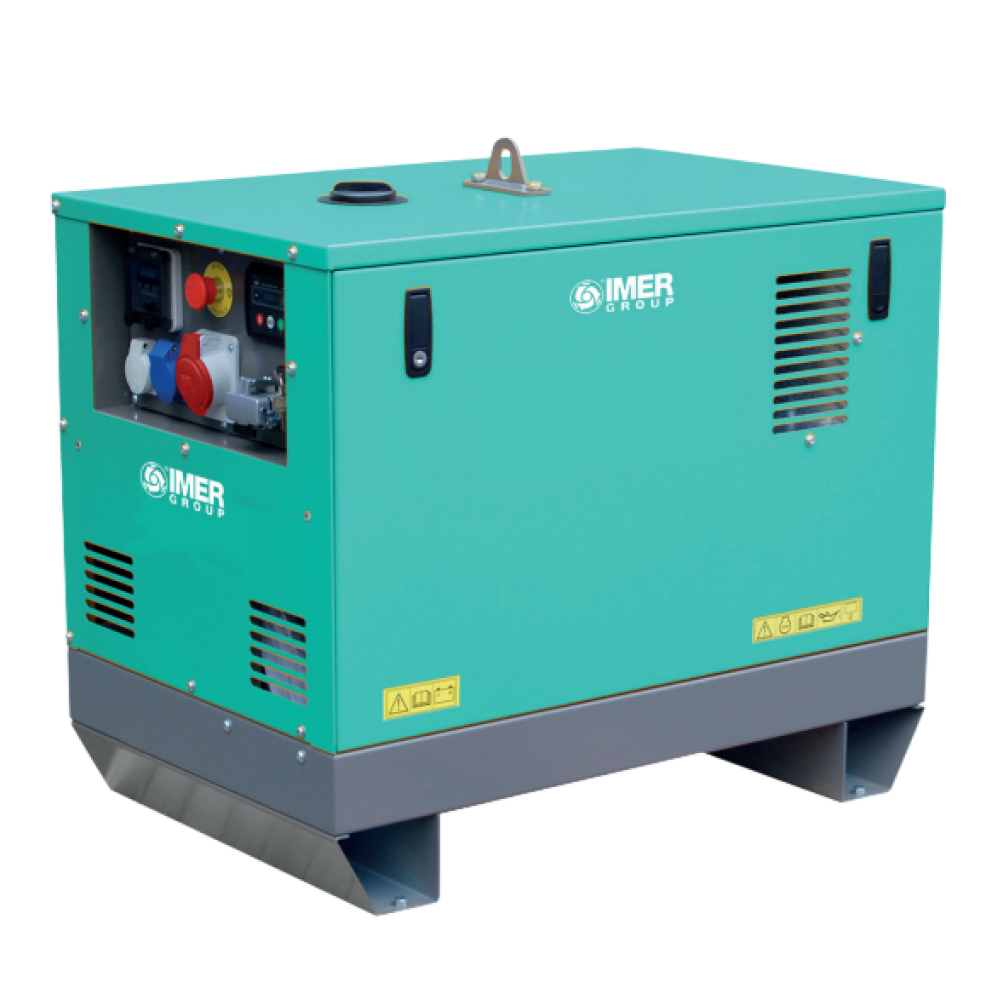 Groupe électrogène SILENTSTAR 6500D triphasé AVR YN V3 - IMER - 2V0001003.1