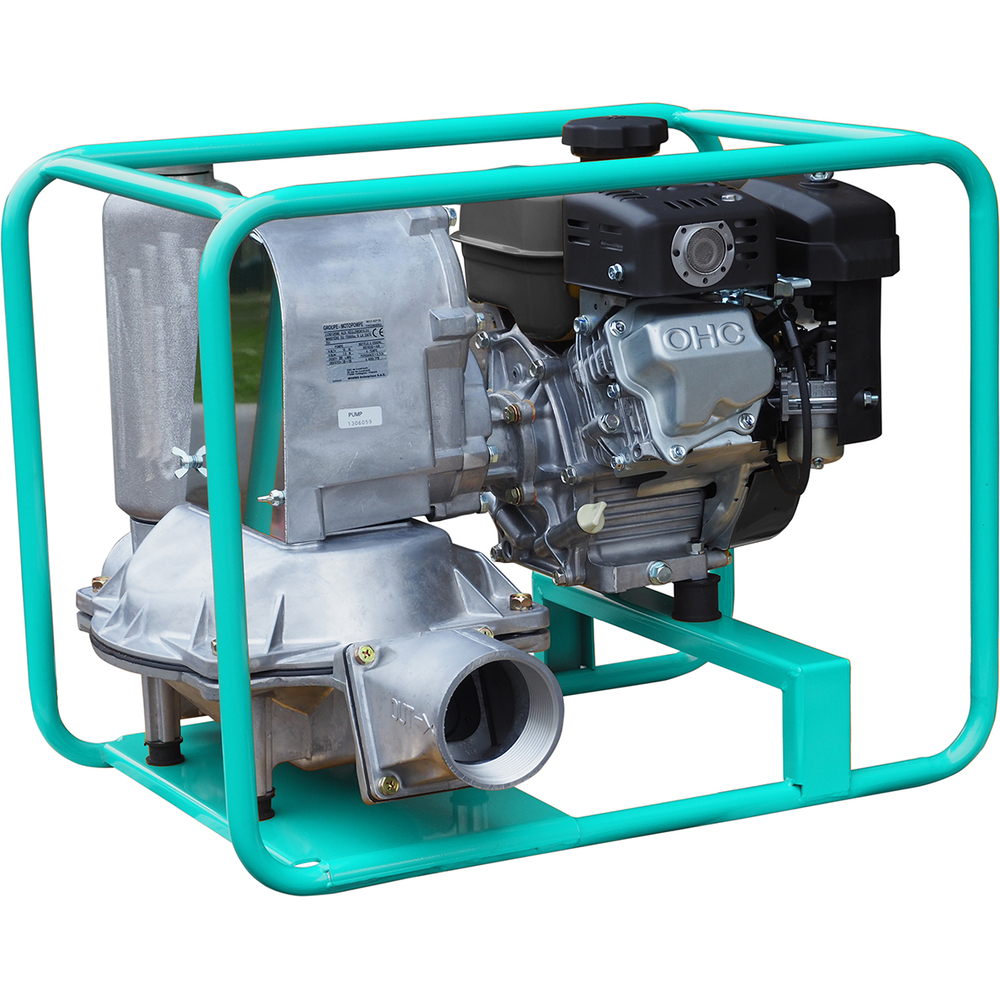 POMPE WORMS À MEMBRANE EAUX TRÈS CHARGÉES MECA16/20 SUR CADRE