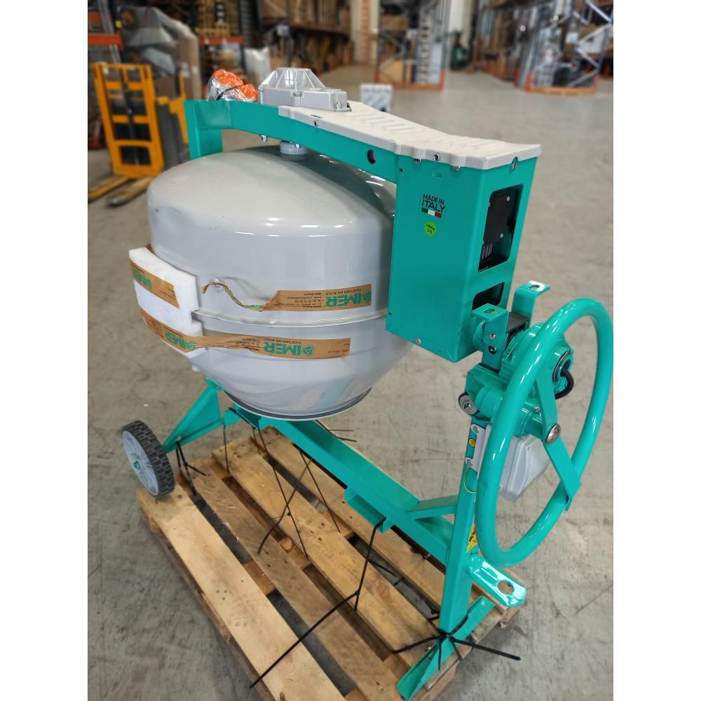 Bétonnière IMER S190 électrique mono cuve acier 190L - OCCASION -  01015650
