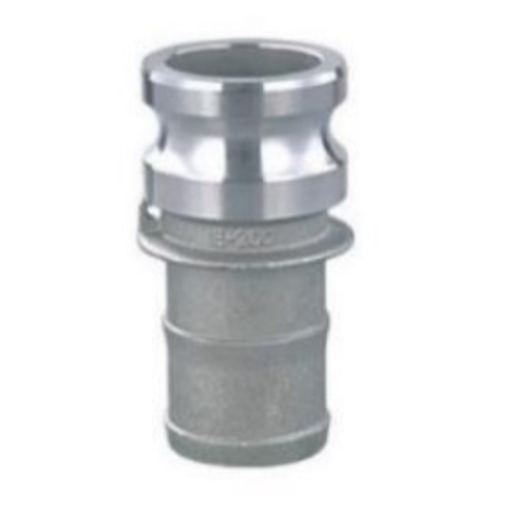 RACCORDS A CAMES ALU ADAPTEUR CANNELÉ TYPE E DN80 9BARS CAMEE300
