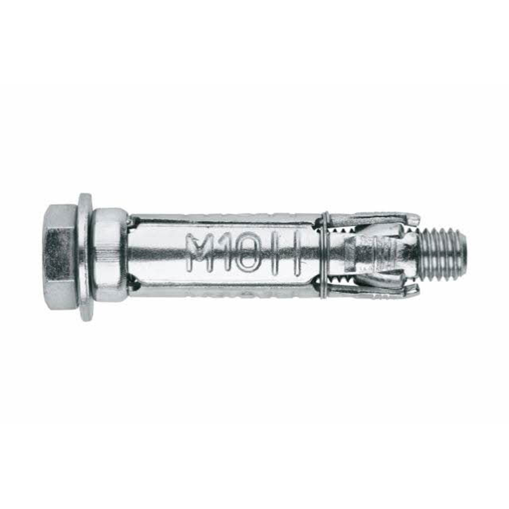 BOITE INDEX DE 25-CHEVILLE À AILETTES EN ACIER VIS 6.8 FILETAGE M12 Ø 20 MM L 80 MM -AACTO12