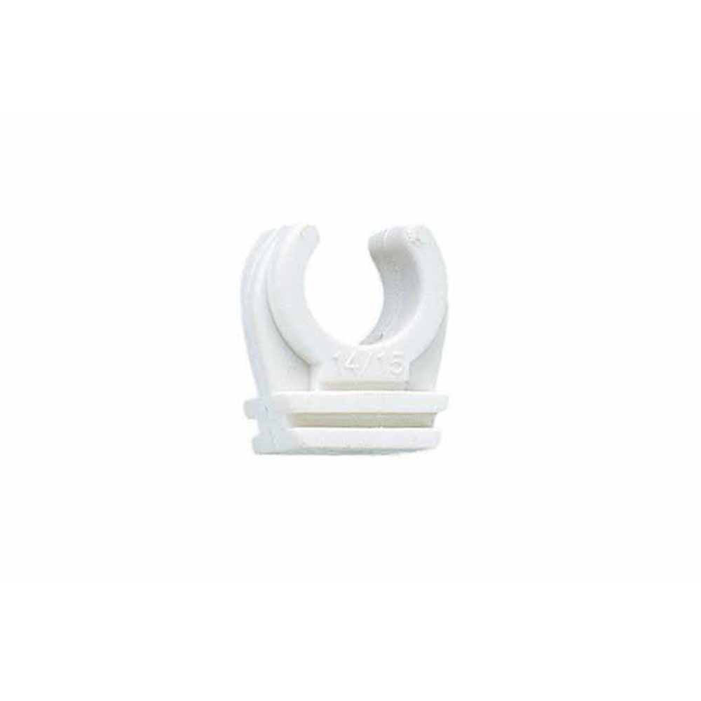 BOITE INDEX DE 100-CLIP NYLON SIMPLE AVEC INSERT EN LAITON M6 FILETAGE M6 Ø MM L MM -ABIN016