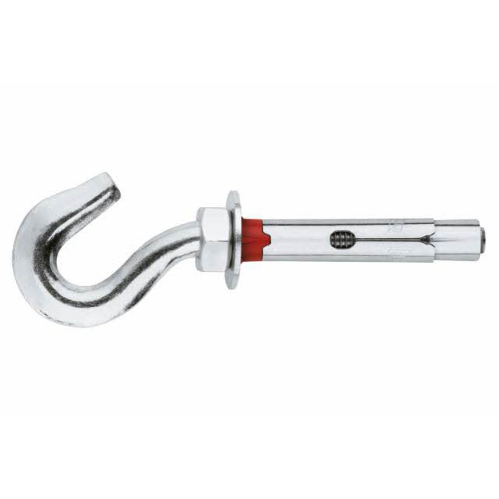 BOITE INDEX DE 50-CHEVILLE ANTI-ROTATION CROCHET FORGÉ FILETAGE M10 Ø 12 MM L 70 MM-ACHGFO12C