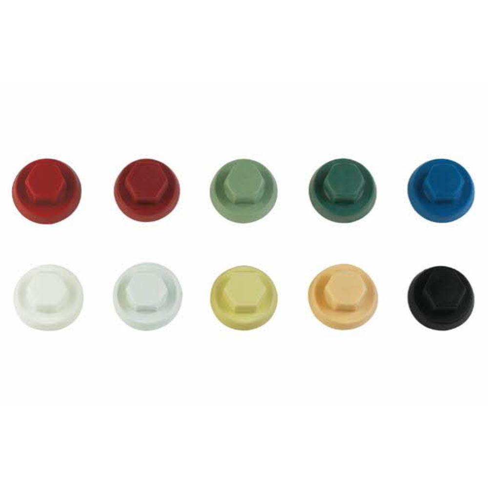 BOITE INDEX DE 1000-CAPUCHON NYLON POUR VIS À TÊTE HEXAGONALE. FILETAGE M Ø MM L MM -ATAPO10AR