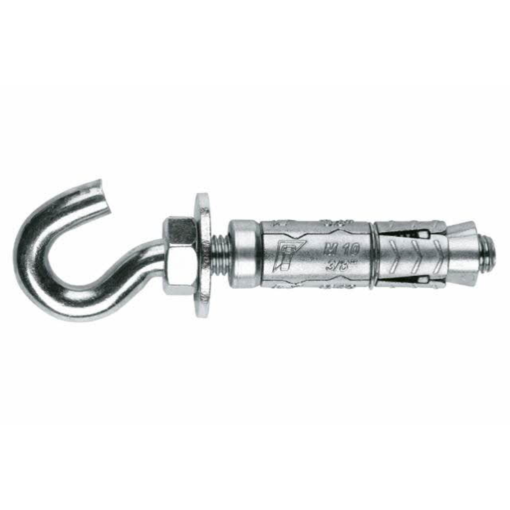 BOITE INDEX DE 50-CHEVILLE POUR FIXATION MI-LOURDES CROCHET FILETAGE M8 Ø 14 MM L 50 MM -AZAMG08