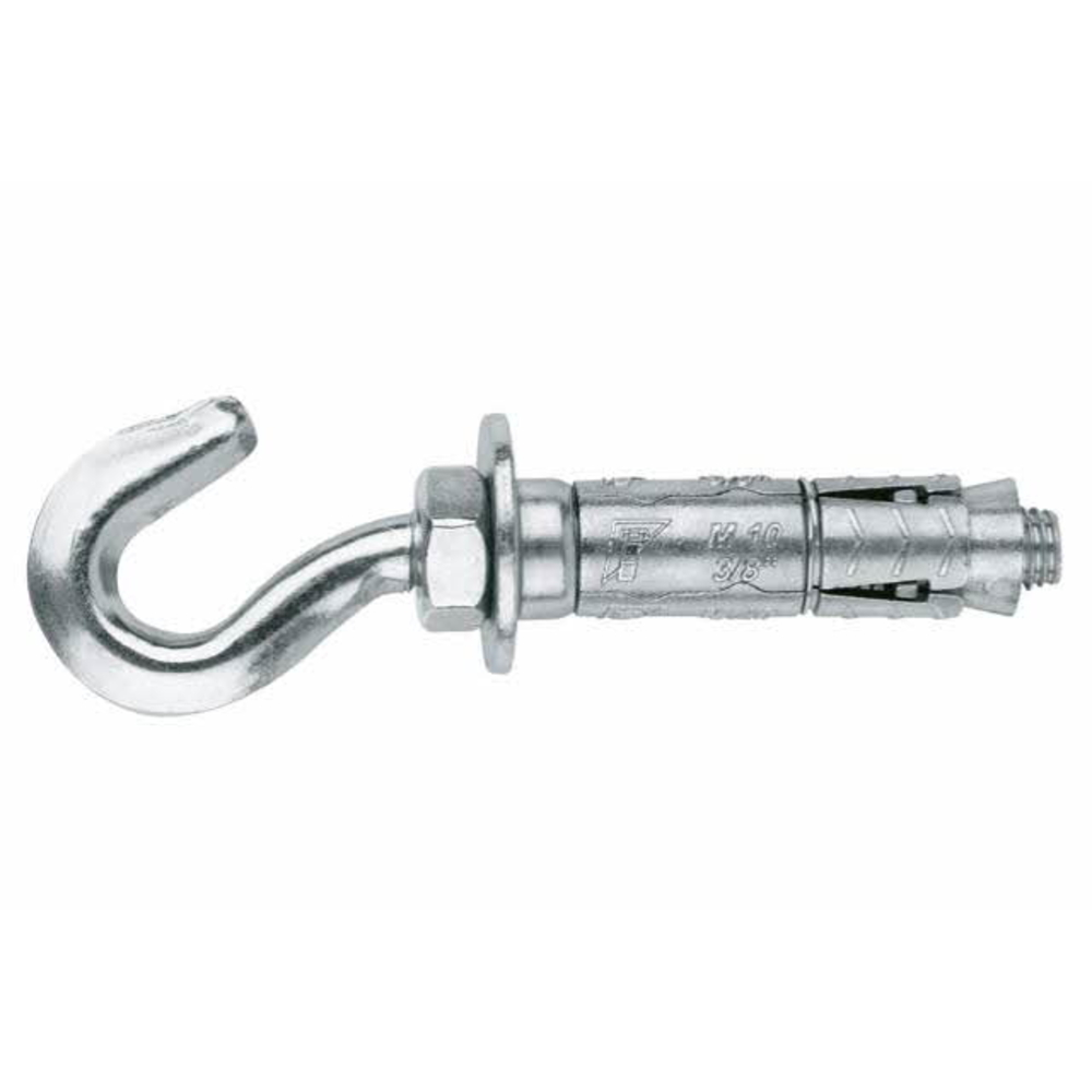 BOITE INDEX DE 50-CHEVILLE POUR FIXATION MI-LOURDES CROCHET FORGÉ FILETAGE M8 Ø 14 MM L 50 MM -AZAMGFO08