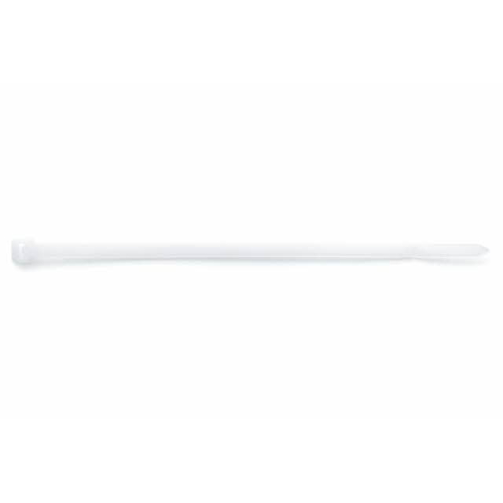 Boite de 100-Collier de serrage blanc Filetage M Diam. mm L 120 mm INDEX-BB48120