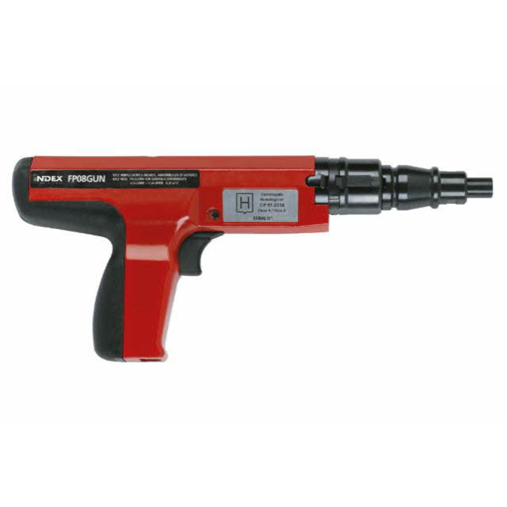 BOITE INDEX DE 1-PISTOLET SEMI-AUTOMATIQUE. CLOUEUR À POUDRE FILETAGE M Ø MM L MM -FP08GUN