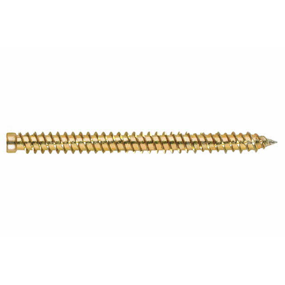 BOITE INDEX DE 100-VIS À BÉTON FILETAGE M7 Ø 6 MM L 132 MM -HR75132