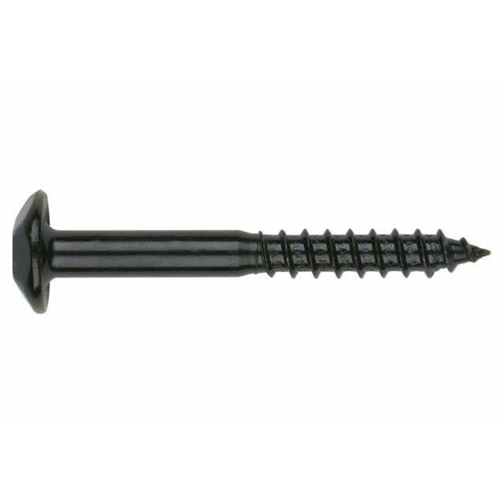 Boite de 100 Vis INDEX inviolable noire Filetage M6 L 60 mm -INVN6060