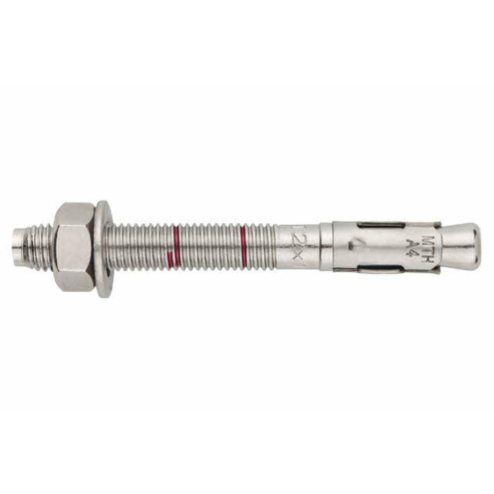 BOITE INDEX DE 100-GOUJON D'ANCRAGE INOXYDABLE A4 ETE OPTION 7 FILETAGE M8 Ø 8 MM L 50 MM -MIA408050