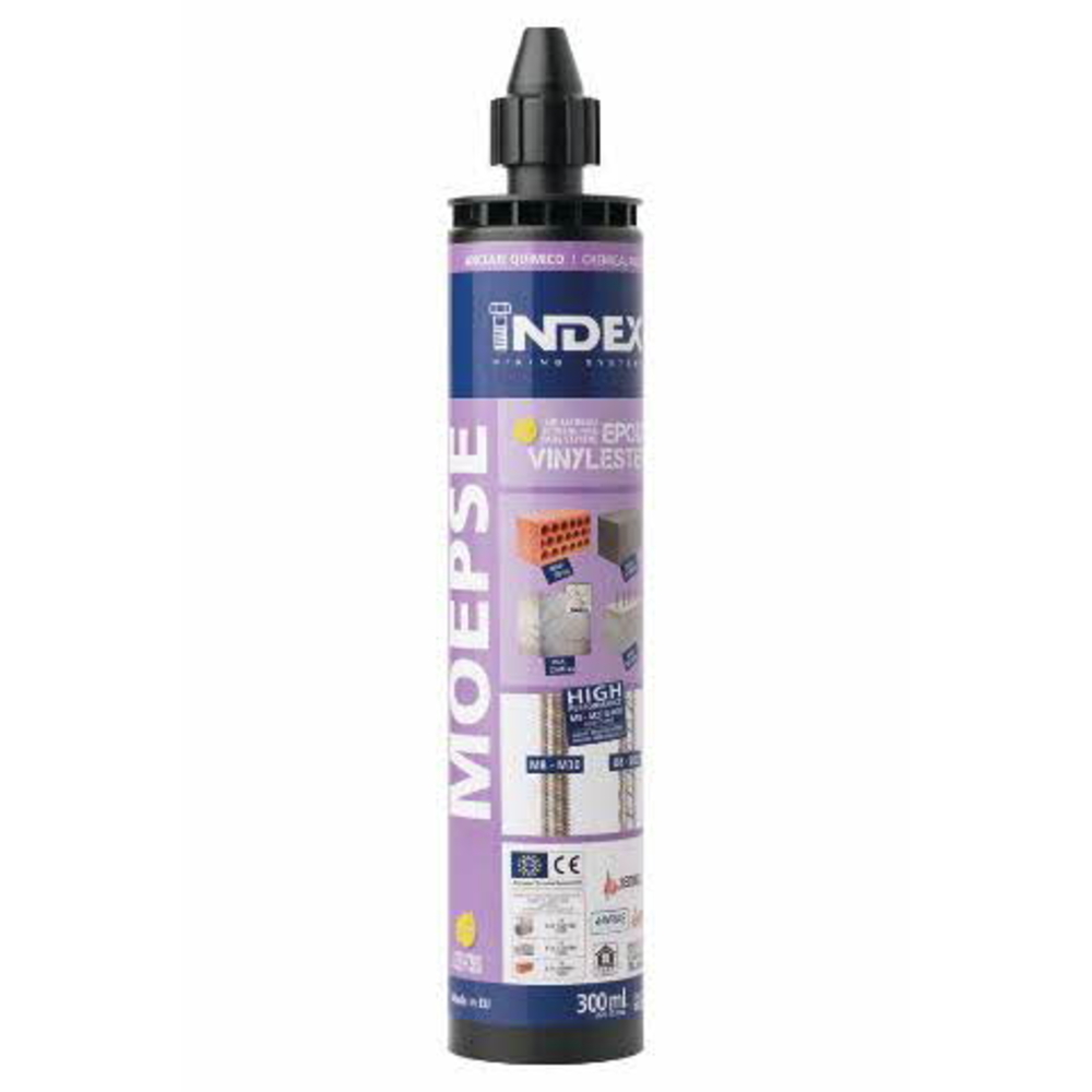 Boite de 12 Cartouche INDEX scellement chimique epoxy -MOEPSE300