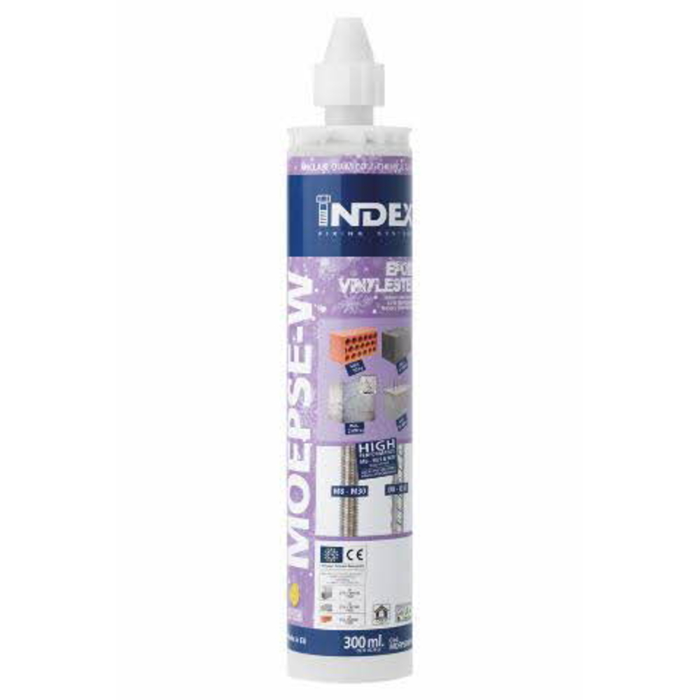 Boite de 12 Cartouche INDEX scellement chimique epoxy - MOEPSEW300