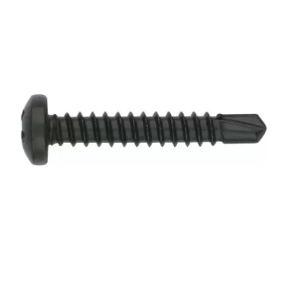 BOITE INDEX DE 500-VIS AUTOPERCEUSE NOIRE, TÊTE BOMBÉE, EMPREINTE PH FILETAGE M4 Ø MM L 32 MM -NBR4832