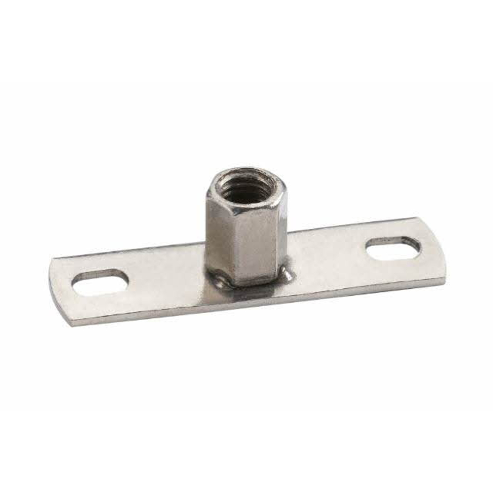 Boite de 100-Platine de fixation inoxydable A4 Filetage M8 Diam. mm L mm INDEX-PFA4M0810