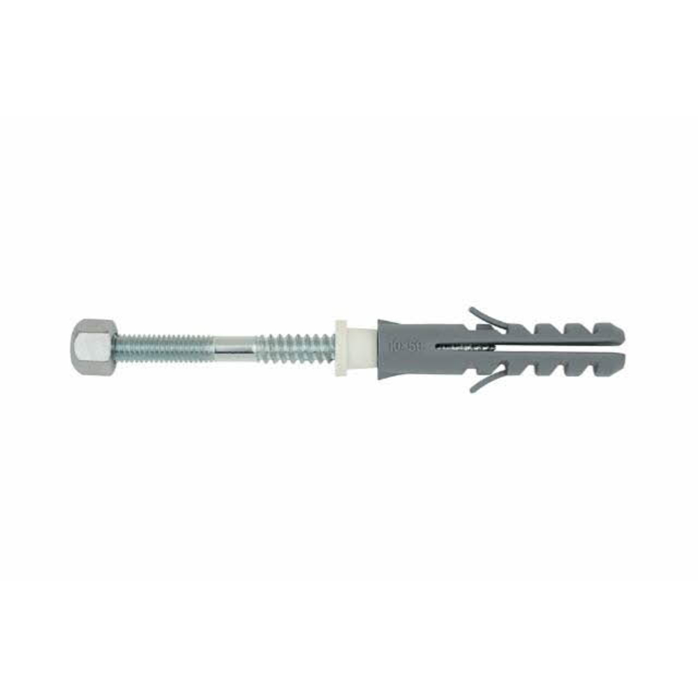 Boite de 300-Fixation WC et bidet, zingué Filetage M Diam. 8 mm L 80 mm INDEX-SAWZ05080