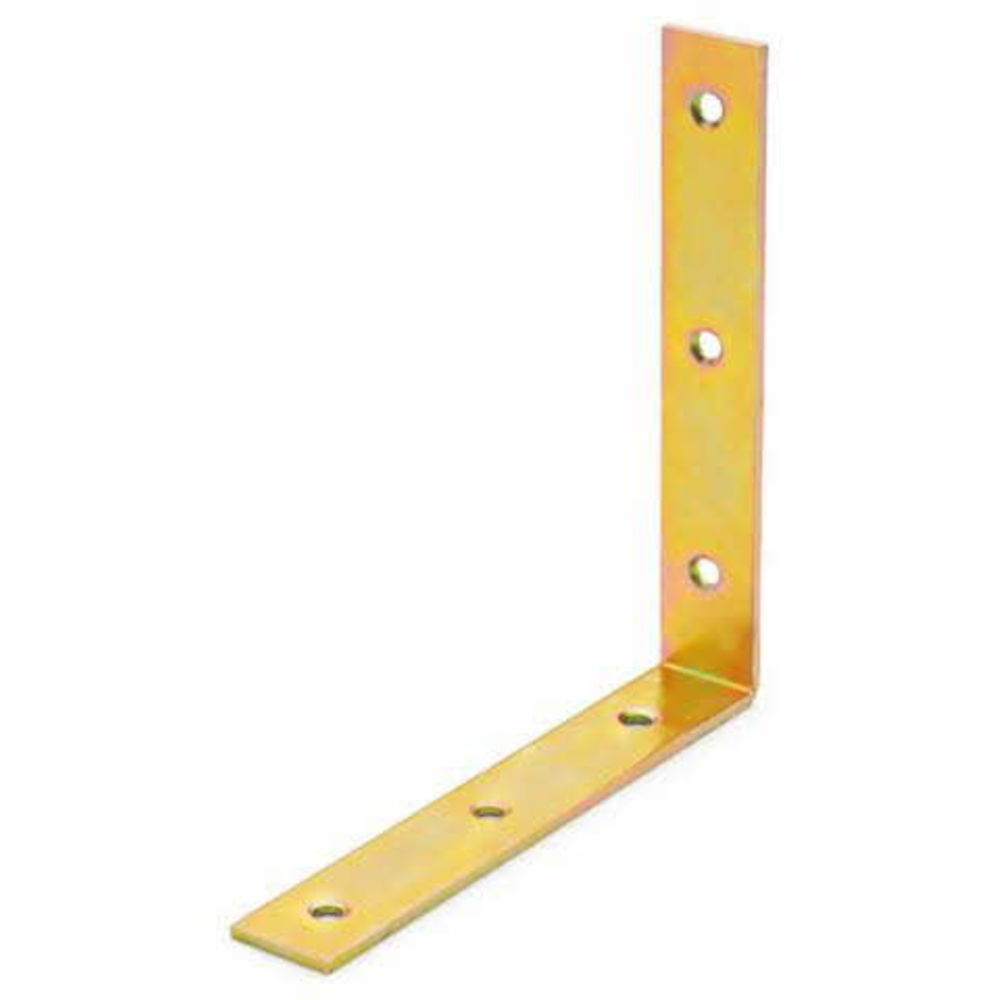 Boite de 100 Connecteurs INDEX bois équerres bichromaté -SCOB060618