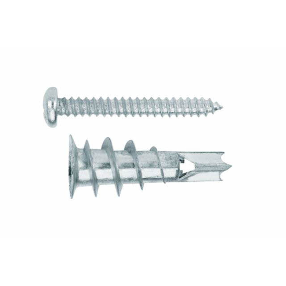 Boite de 100 Cheville INDEX pour briques creuses Filetage M13 L 29 mm -TAPLAME