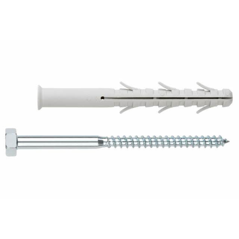 Boite de 100 Cheville INDEX à frapper Filetage M8 Ø8 mm L 120 mm -TC6E08120