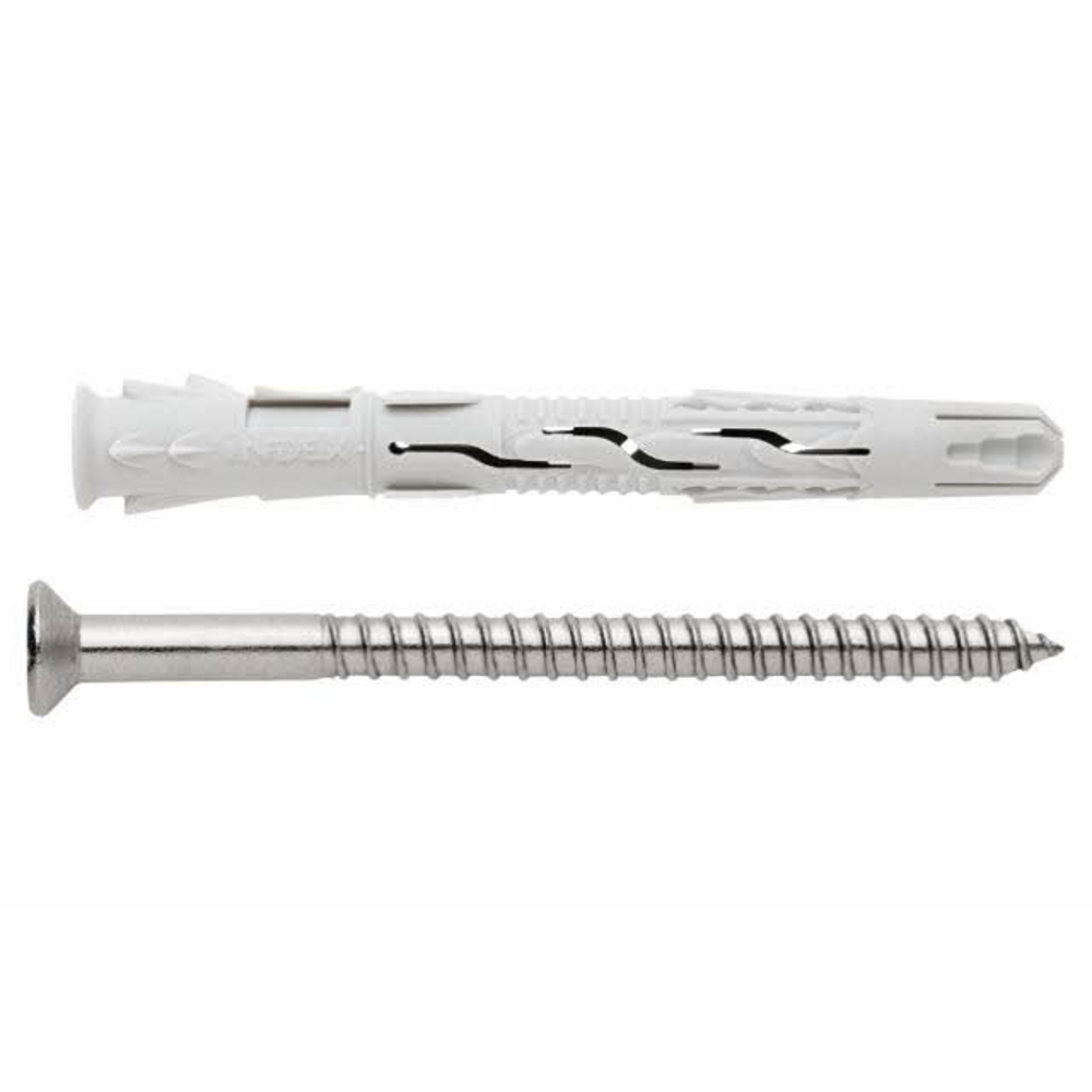 BOITE INDEX DE 50-CHEVILLE NYLON UNIVERSELLE À HAUT RENDEMENT FILETAGE M10 Ø 10 MM L 100 MM -TNXA410100