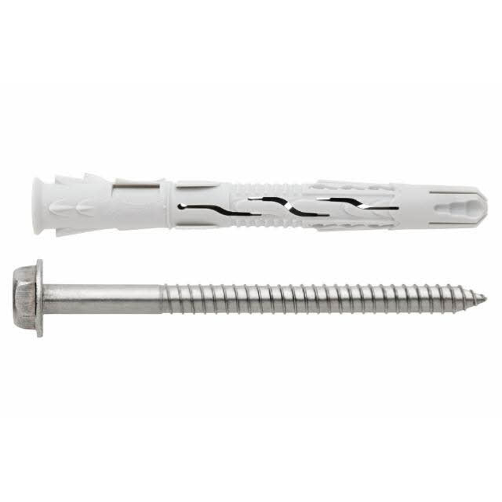 BOITE INDEX DE 50-CHEVILLE NYLON UNIVERSELLE À HAUT RENDEMENT FILETAGE M10 Ø 10 MM L 120 MM -TNXE410120