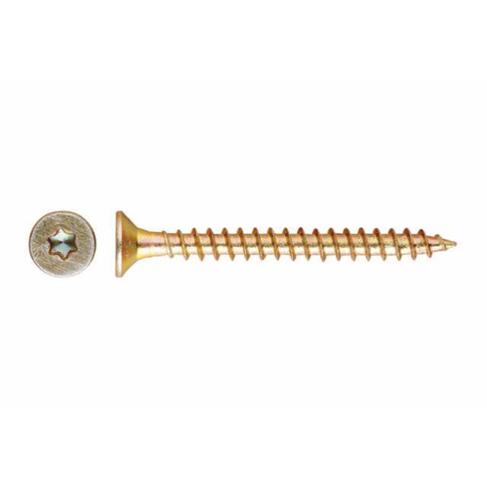 BOITE INDEX DE 100-VIS À BOIS. TÊTE FRAISÉE. EMPREINTE TX FILETAGE M6 Ø MM L 110 MM -TPTO60110