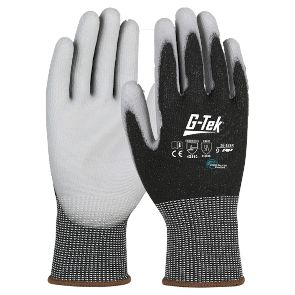 Gants à usage général 3RX noir  G-TEK - 16-133R