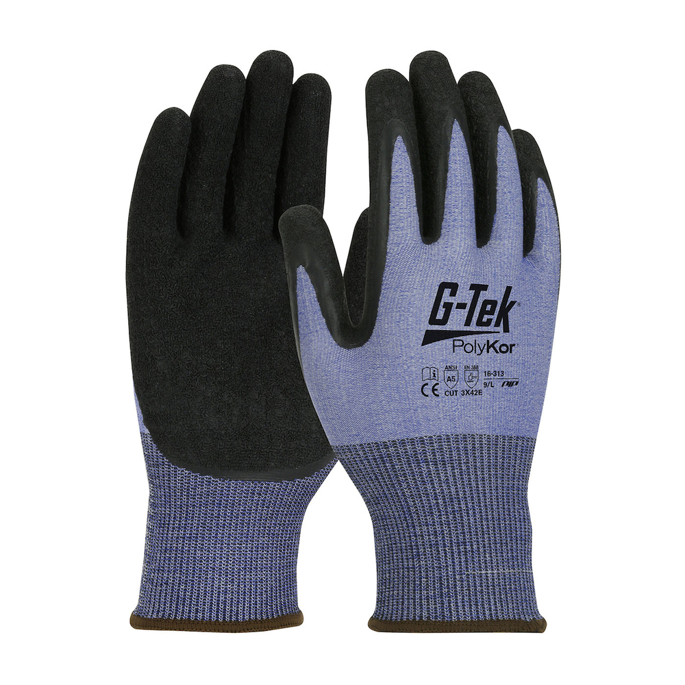 Gants PolyKor X7 bleu - Lot de 12 - G-TEK - 16-313
