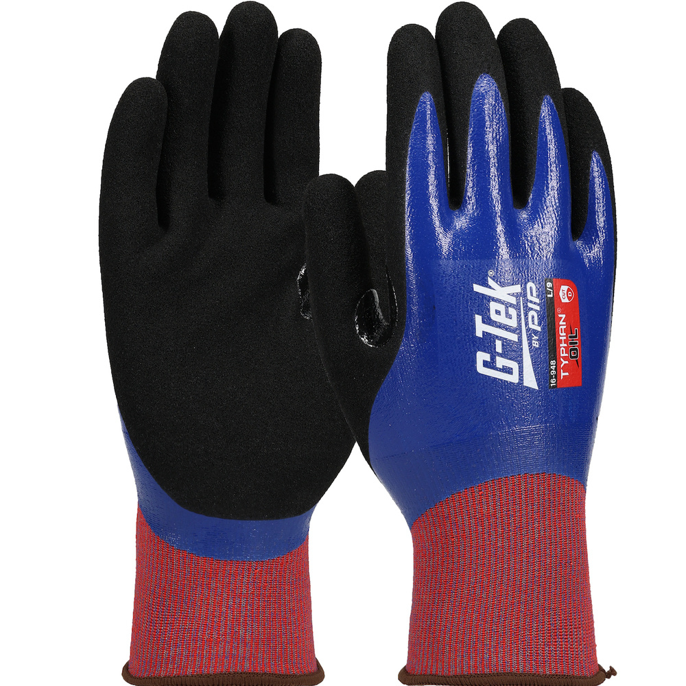 Gants Typhan OIL bleu  G-TEK - 16-948