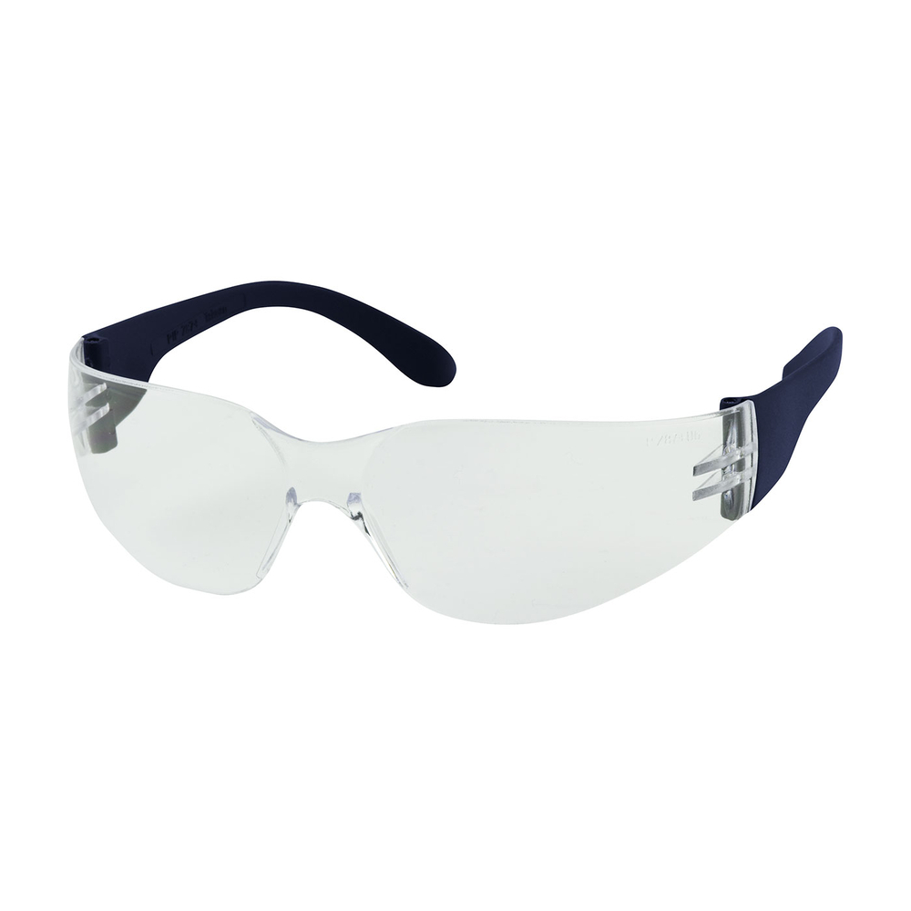 Lunettes Zenon bleu sans monture oculaire clair anti-rayures et buée - Bouton Optical - 250-02-0020-EN