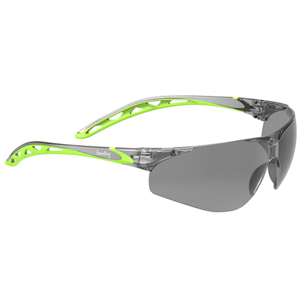 Lunettes avec verres fumés anti-rayures/buée VICO gris/vert HV - Bouton Optical - 250-16-0021-EN