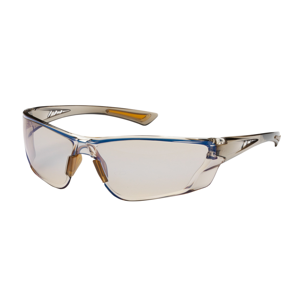 Lunettes de protection bleu/marron anti-rayures et buée Recon - Bouton Optical - 250-32-0226-EN