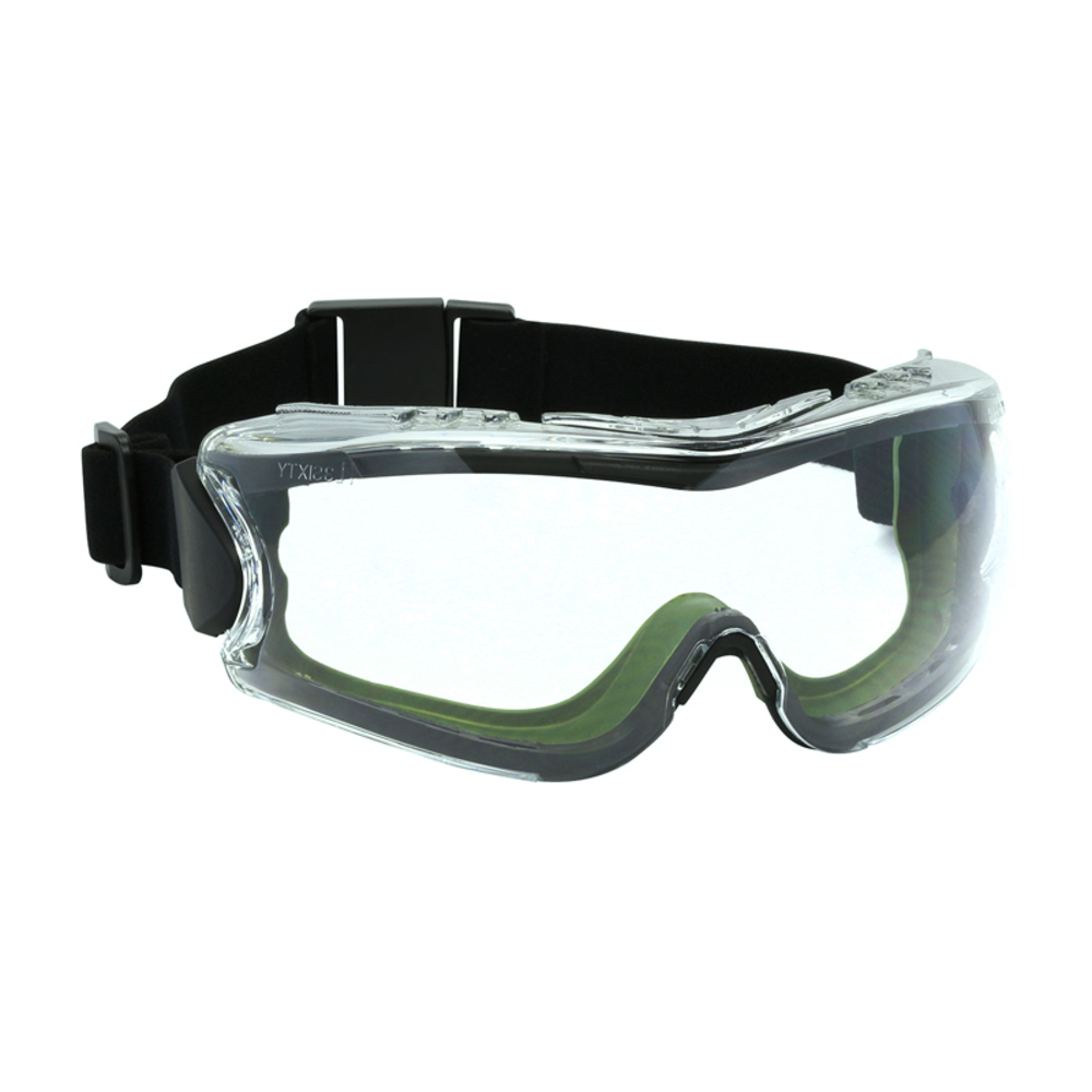 Lunettes de protection à ventilation indirecte vert MISSION - PIP - 251-63-0520-EN