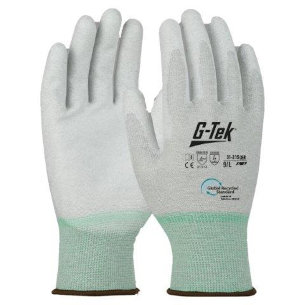 Gants polyurethane 3RX blanc  G-TEK - 31-3150ER