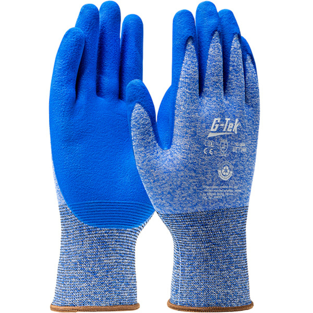 Gants nitrile mousse 3RX bleu  G-TEK - 31-384R