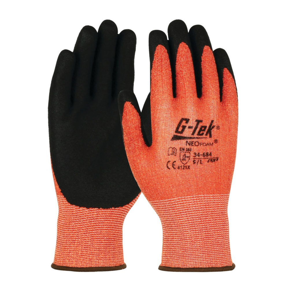 Gant tricoté thermolite sans couture NeoFoam paume G-Tek - PIP - 34-684