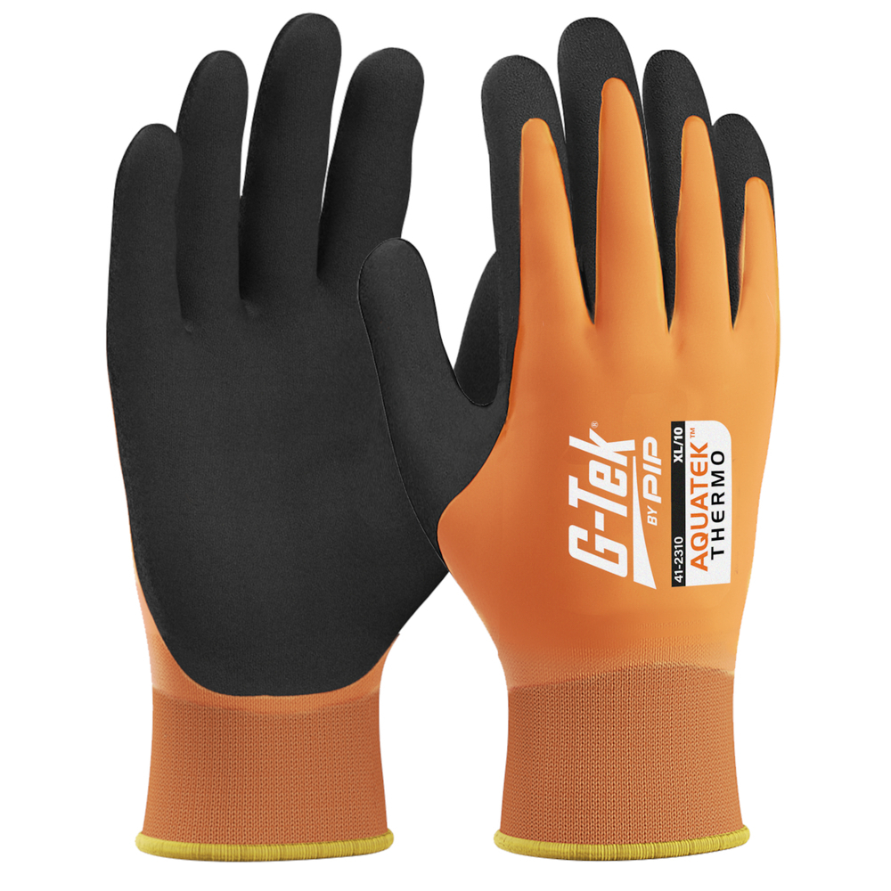 Gants doublure acrylique/polyester Aquatek Orange  G-TEK - 41-2310