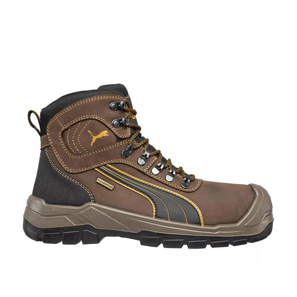 Chaussures de sécurité mi-hautes S3 SIERRA NEVADA marron/gris - PUMA SAFETY - 630220