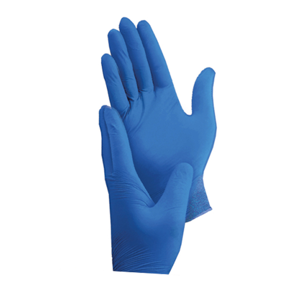 Gants usage court nitrile bleu - Lot de 10 - PIP - 63-302