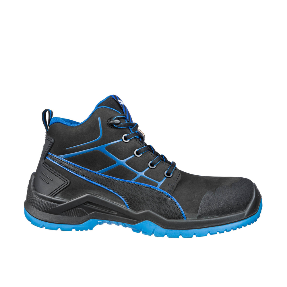 Chaussures de sécurité mi-hautes S3 ESD KRYPTON noir/bleu - PUMA SAFETY - 634200