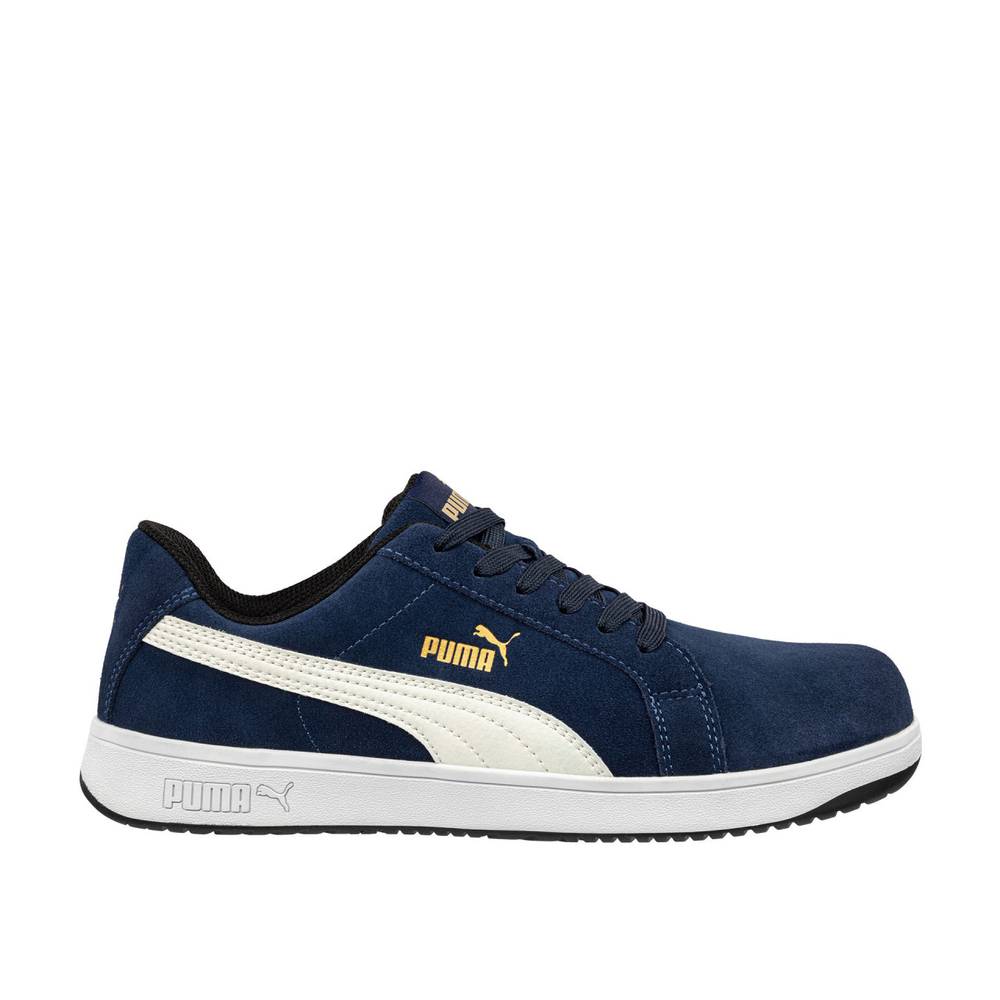 Chaussures de sécurité basses S1PL ESD ICONIC bleu marine - PUMA SAFETY - 640020