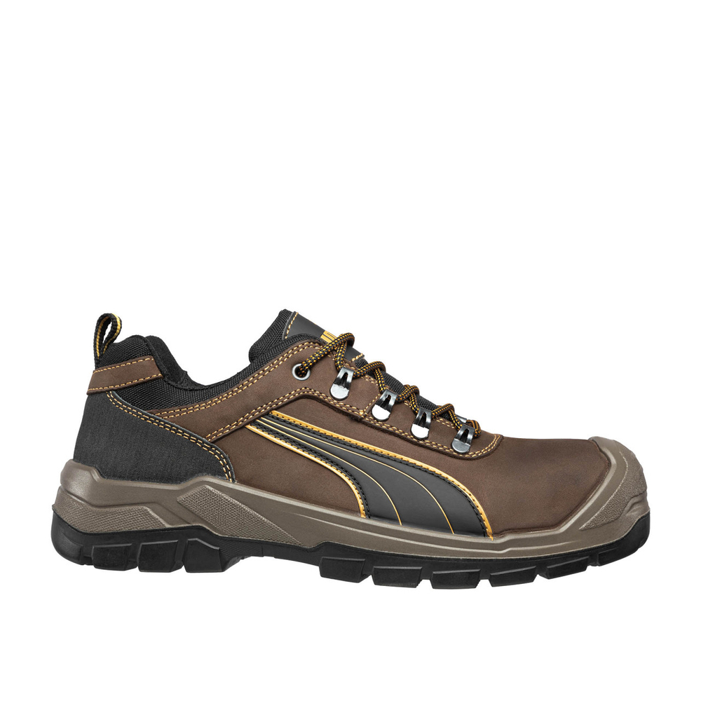 Chaussures de sécurité basses S3 SIERRA NEVADA marron/gris - PUMA SAFETY - 640730