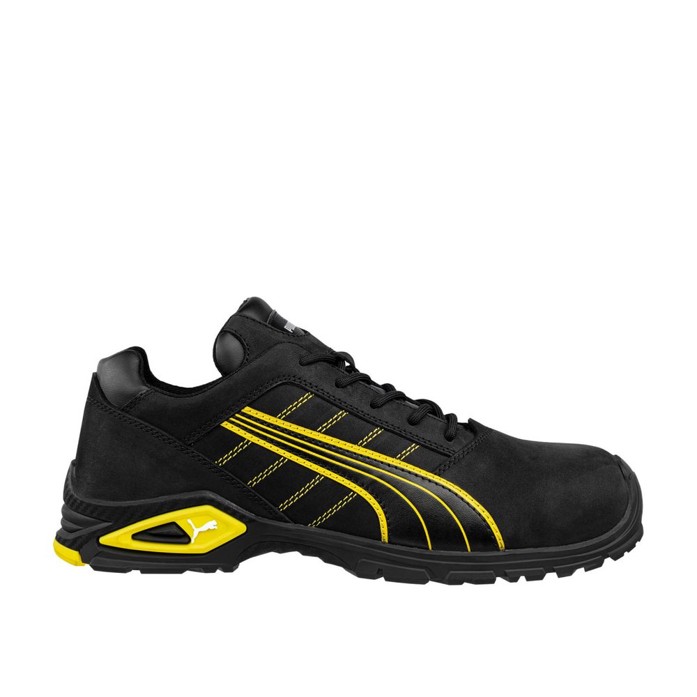 Chaussures de sécurité basses S3L AMSTERDAM noir/jaune - PUMA SAFETY - 642710
